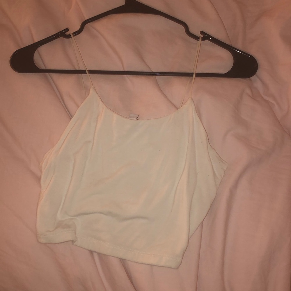 White fashion nova tank top!